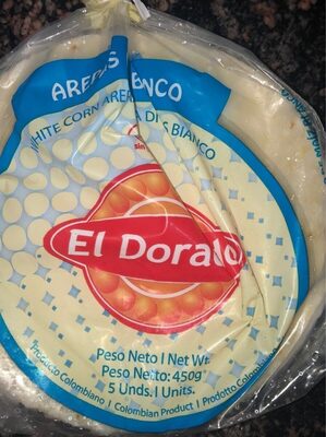 Arepa de maiz blanco