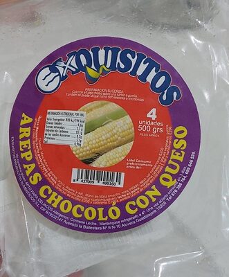 Arepas chocoló con queso
