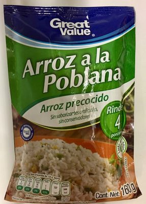 Arroz a la poblana Great Value