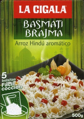 Arroz basmati 5 bolsitas caja 500 g