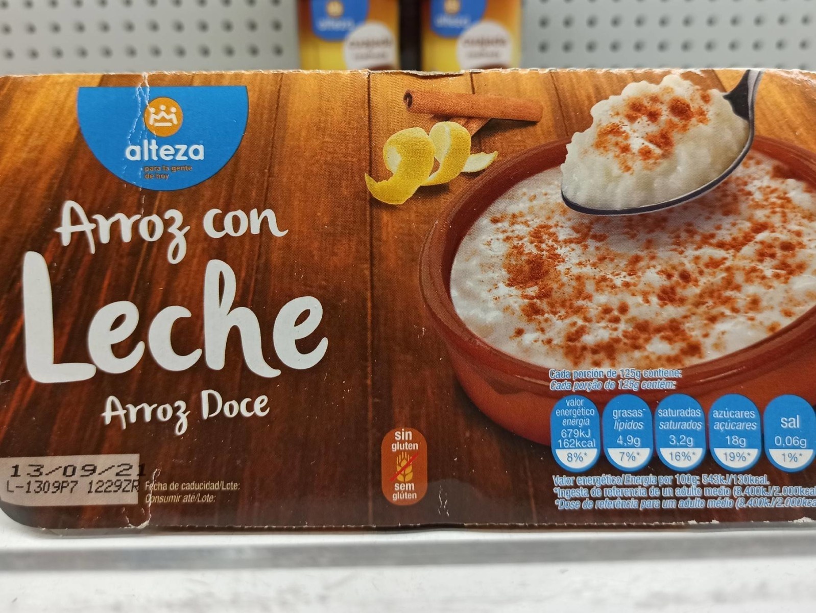 Arroz con leche
