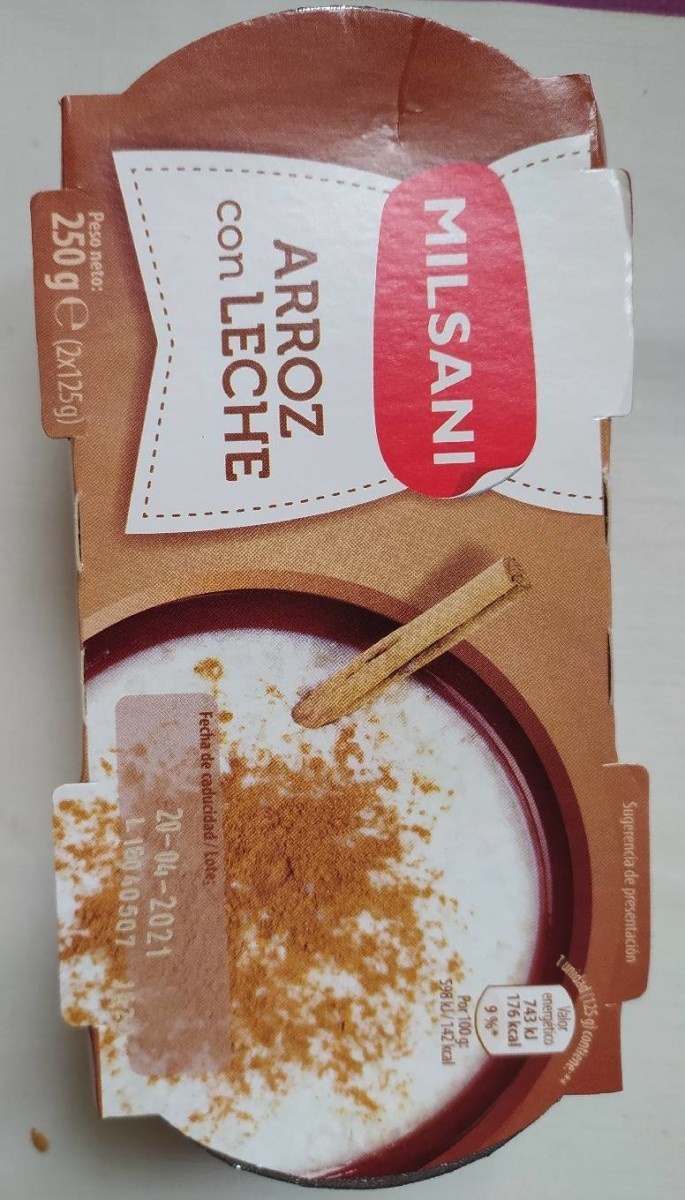 Arroz con leche