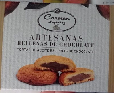 Artesanas rellenas de chocolate
