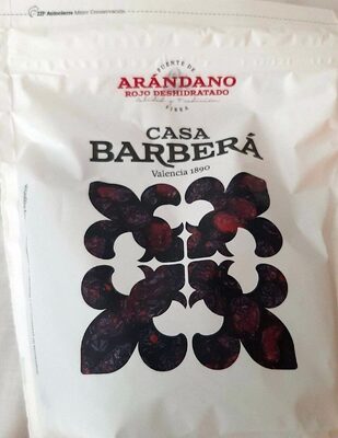 Arándano rojo deshidratado