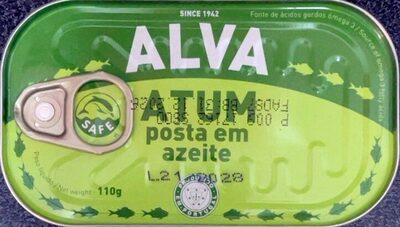 Atum posta em azeite