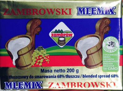 Mlemix Zambrowski mix tłuszczowy do smarowania 68% tłuszczu
