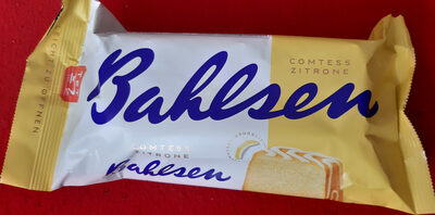 Bahlsen Comtess Zitrone 4017100450518 Zitronen-Rührkuchen mit Fettglasurdekor mit Zitronengeschmack