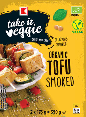 Organic smoked tofu