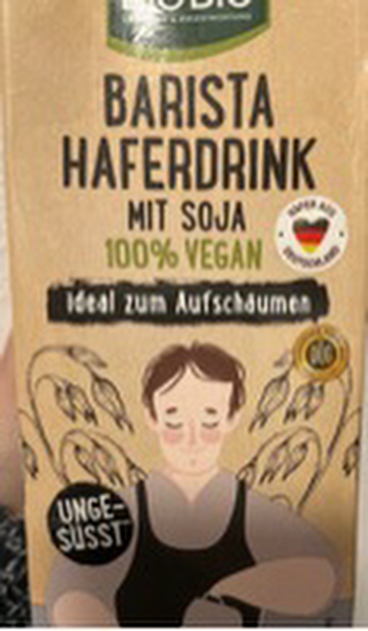Barista Bio-Haferdrink mit Soja