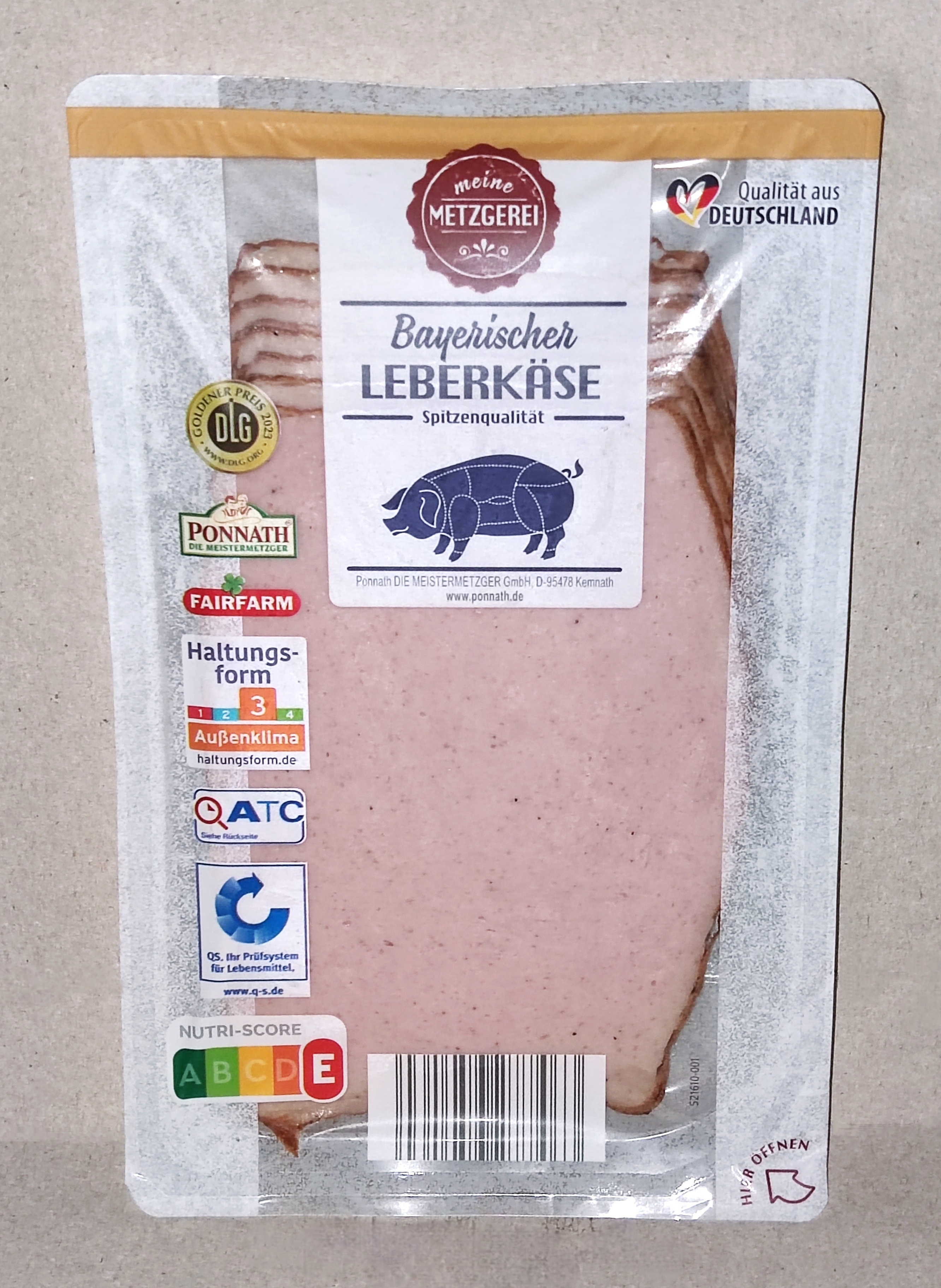 Bayerischer Leberkäse