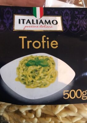 Serving suggestion* ITALIAMO talian Style Trofie 5