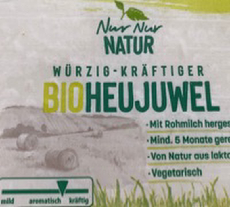 Bio-Heumilchkäse am Stück
