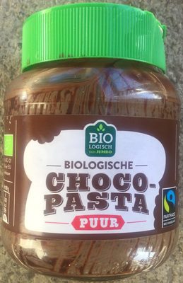 Biologische choco-pasta puur