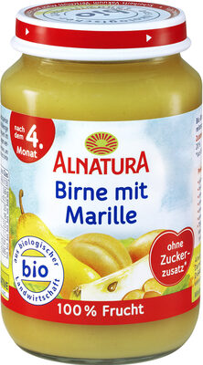 Birne mit Marille (ab 4. Monat)