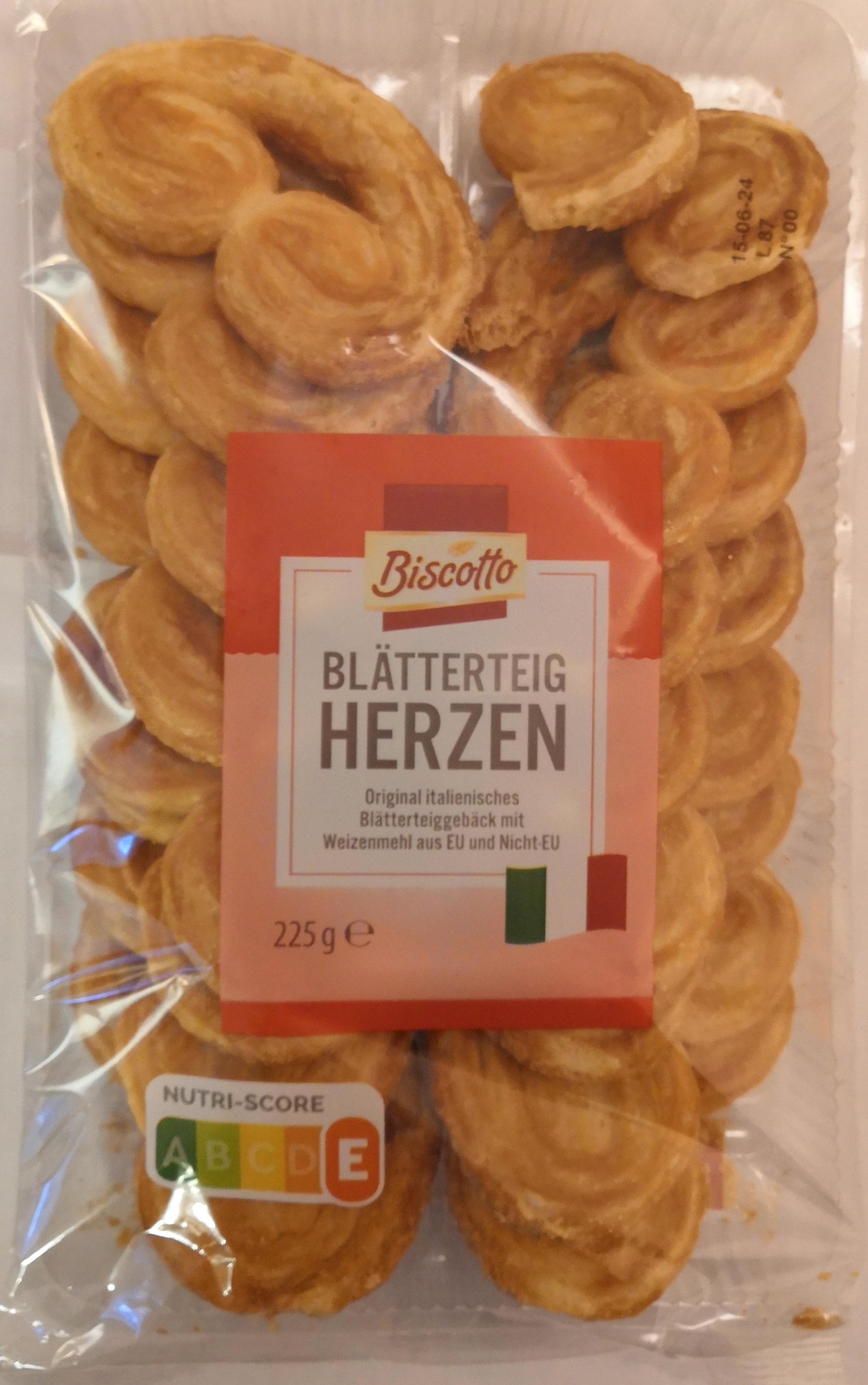 Blätterteig Herzen