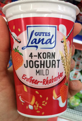 4-Korn Joghurt/Erdbeer-Rhabarber