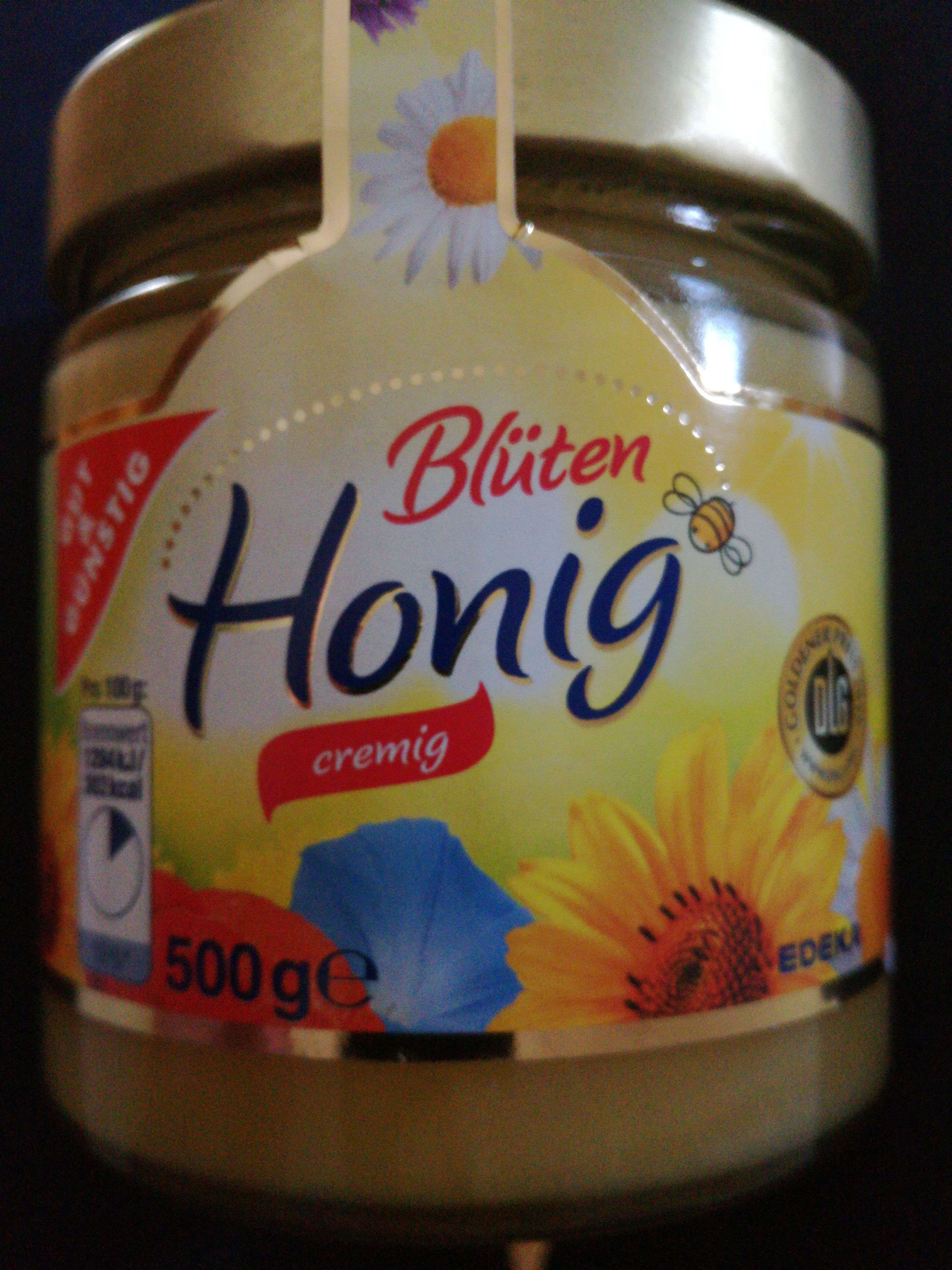 Blüten Honig cremig