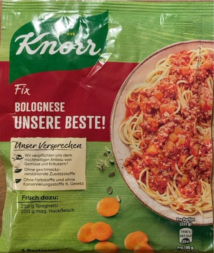 Bolognese Unsere Beste!
