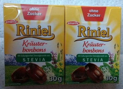 Bonbons Riniel aux plantes