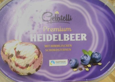 Bourbon vanilla & blueberry ice cream