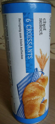 6 Croissants Fertigteig zum frisch Aufbacken