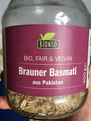 Brauner Basmati aus Pakistan