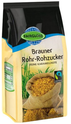 Brauner Rohr-Rohzucker