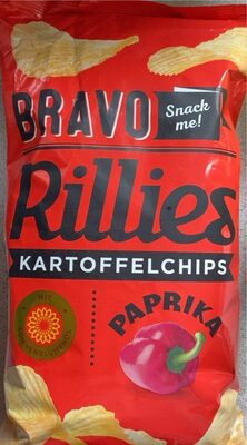 Bravo Rillies Kartoffelchips Paprika