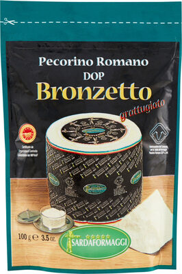 Bronzetto pecorino romano dop grattugiato