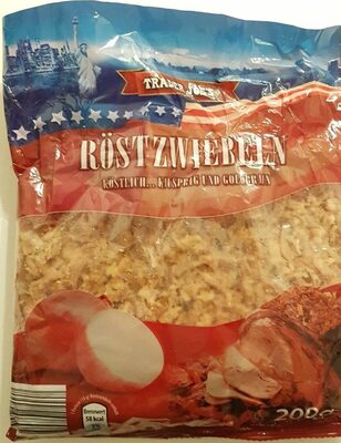 ALDI TRADER JOE'S Röstzwiebeln 0.99€ 200g. Beutel 1kg 4.95€
