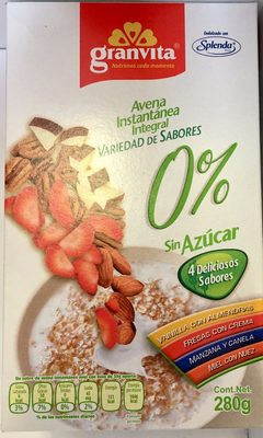 AVENA INSTANTANEA SIN AZUCAR