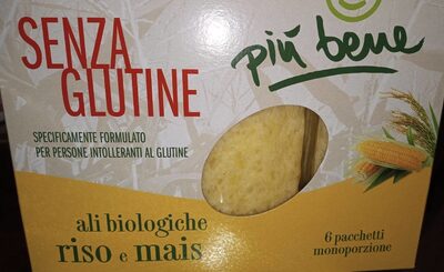 Ali biologiche di riso e mais