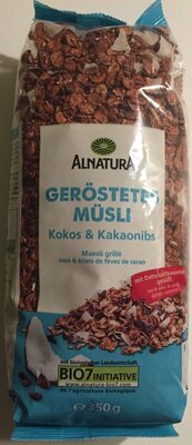 Alnatura Geröstetes Müsli Kokos & Kakaonibs