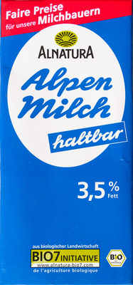Alpenmilch haltbar 3,5%
