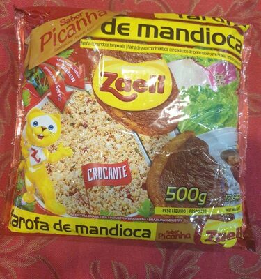 Farofa de mandioca sabor picanha