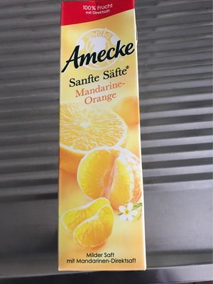 Amecke Sanfte Säfte Mandarine-Orange 1L Geschmack-Früchtemischungen Orange 1.59€.