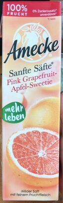 Amecke Sanfte Säfte Pink Grapefruit-Apfel-Sweetie