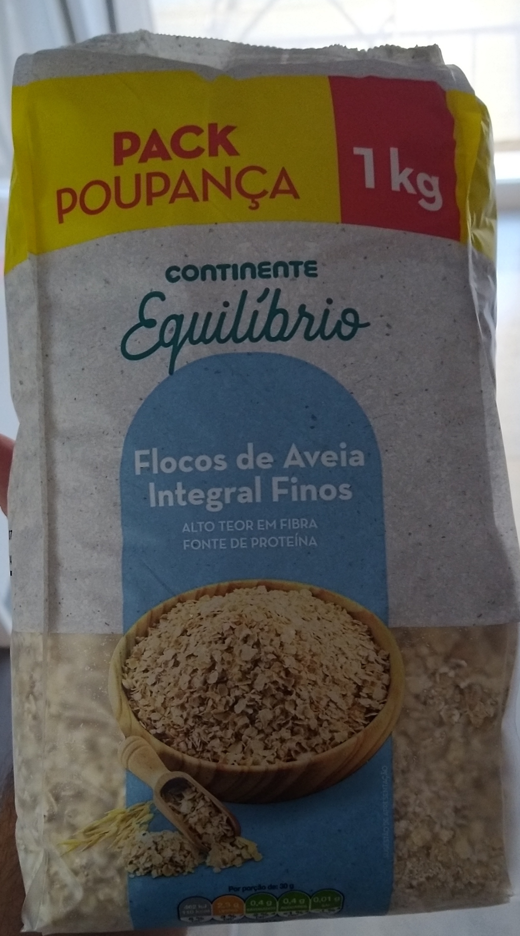 Flocos de Aveia Integral Finos