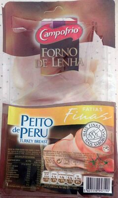 Forno de Lenha Peito de Peru Fatias Finas
